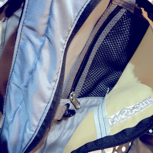 New Jansport Blue Infusion Muck-Proof Sling Backpack Slingpack Grey Blue Black - Picture 3 of 6